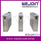 Subway 304 Stainless Steel DC 12V Flap Barrier Gate Turnstile With Rfid Card