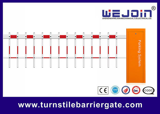 Durable 6m Car Park Barrier Gate with AC Motor and 6s Operating Time