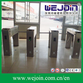Stainless Steel Housing Automatic Tripod Turnstile Gate With Traffice Light Indicator