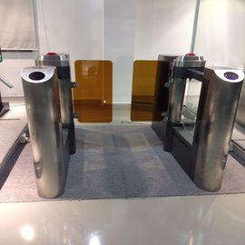 Swing Barrier Gate Systems  For Passenger Access With Emergency Intereface